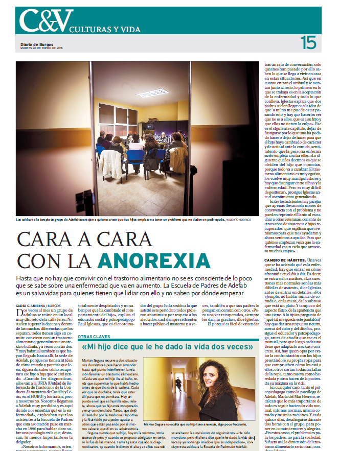 ADEFAB en los medios: Escuela de padres 7 ADEFAB