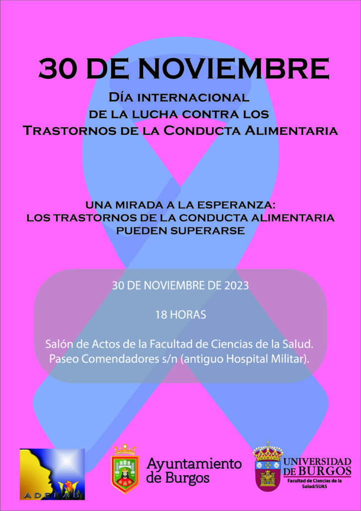 DÍA INTERNACIONAL DE LUCHA CONTRA LOS TRASTORNOS DE LA CONDUCTA ALIMENTARIA 1 CARTEL 30NOVIEMBRE 724x1024 1
